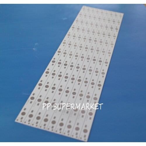 1pcs 30CM x 1CM Aluminium PCB Circuit Board for 12 x 1w,3w,5w LED in Series