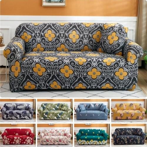 European Style Sofa Cover Universal Spandex Couch Cover 1/2/3/4-seat Stretch Slipcover Loveseat Chair Protector