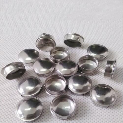 Decorative cap tube plug Stainless steel 16MM external diameter pipe plug stoppers internal diameter 14MM 20pcs