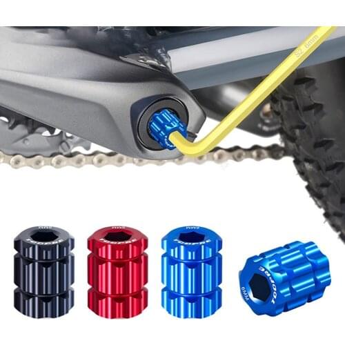 Bike Bicycle Tool Crankset Remover 1 Piece Aluminium Alloy Tensioning Bolt Integrated Arm Crank Adjustment Cap Installation