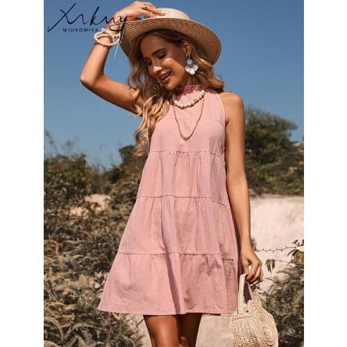 MiuKoMiYa Summer Cotton Dresses