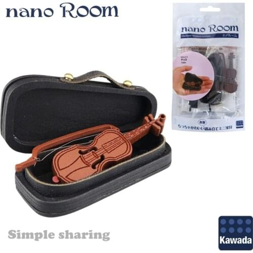 Nano Room Handmade Miniature Furniture NanoRoom NRS-014 Cello DIY Wooden Instrument Assembling Toy Kawada
