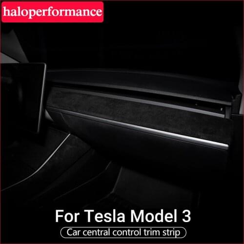Haloperformance New Car Center Console Turn fur For Tesla Model 3 interior Accessories Model Three Model Y 2021 Model3 Accessory