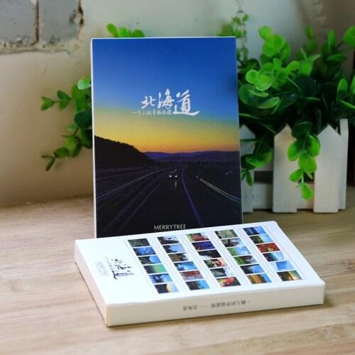 30sheets/LOT Take a trip to Hokkaido postcard /Greeting Card/wish Card/Fashion Gift