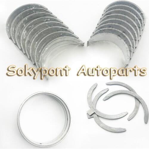 60mm main crankshaft bearing & con connecting rod bearing& thrust washer for Kubota V2203 V2403