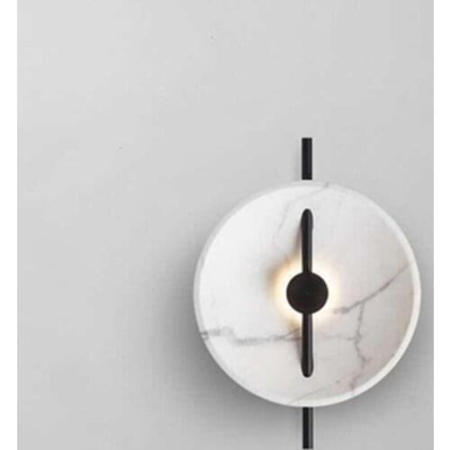 Postmodern LED living room Wall lamps Nordic lighting stairs fixtures bedroom Wall lights Novelty home deco aisle sconces