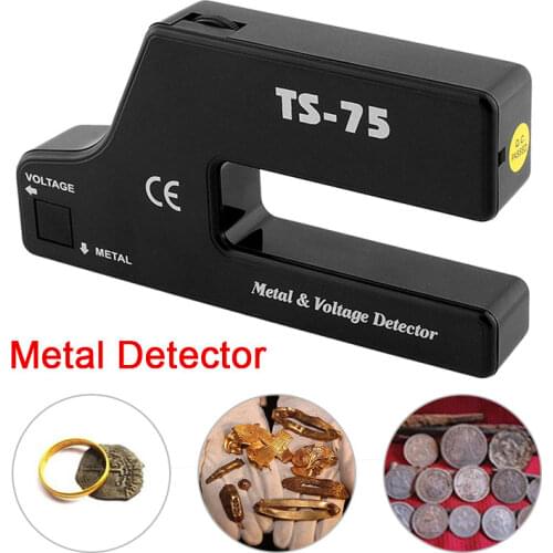 Hand Held Metal Voltage Detector Electric Cable Pipe Wire Detection Depth Tracker Detector of Pipelines Hidden Wiring Finder