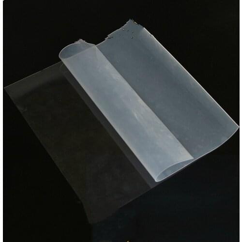 Silicone rubber sheet Thickness 0.1 0.2 0.3 0.5mm thickness 500*500mm width thin board black color Rubber Sheet Mat