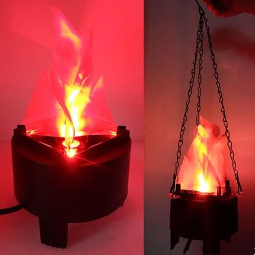 LED Simulation Flame Lamp Halloween Decoration Campfire Electronic Brazier Lamp Hanging Magic lamp