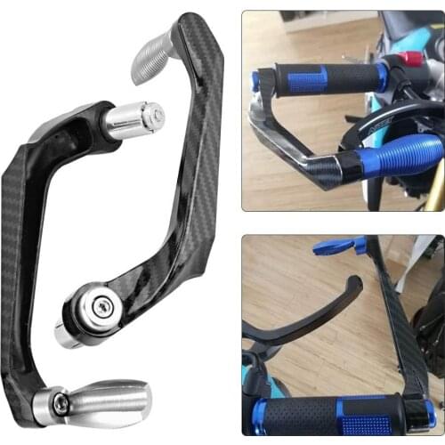 Universal 7/8'' 22mm Handlebar Brake Clutch Lever Hand Guard Protector for Motorcycle Motorbike Scooter Electric Mountain Bike