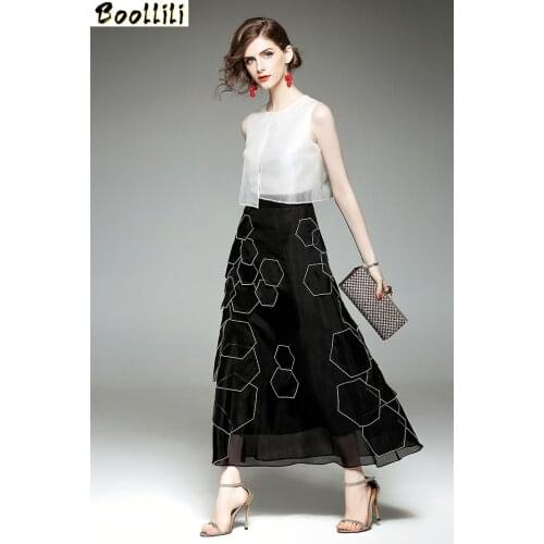 100% Silk Summer Dress 2020 Vintage Elegant Maxi Office Dress Women Clothes Ladies Dresse Party Black Women Dress Vestidos