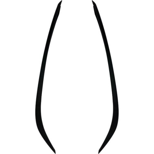 2Pcs Front Bumper Lip Splitters Spoiler for Mercedes-Benz C117 CLA Class CLA220 CLA250 CLA260 AMG 2013-2015 Matte Black