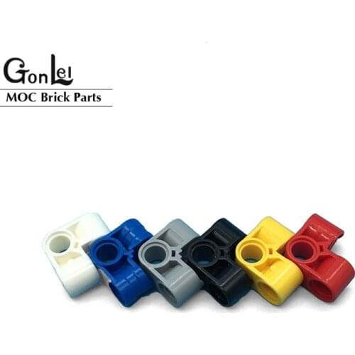 20Pcs/lot High-Tech MOC Parts 44809 Pin Connectors Perpendicular 2x2 Bent Building Blocks Bricks Particles DIY Toys Gifts