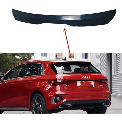 Use For Audi A3 Roof Spoiler Factory Style Rear Wing Sport Accessories Body Kit