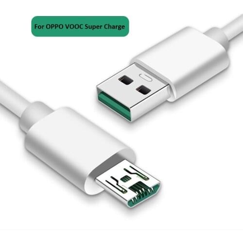 For OPPO VOOC Micro USB Cable 5V/4A Fast Charger Data Cord For OPPO R15 R11 R11s Plus R5 R8109 R7S R7 R7T R7 R9s Plus A77 A59