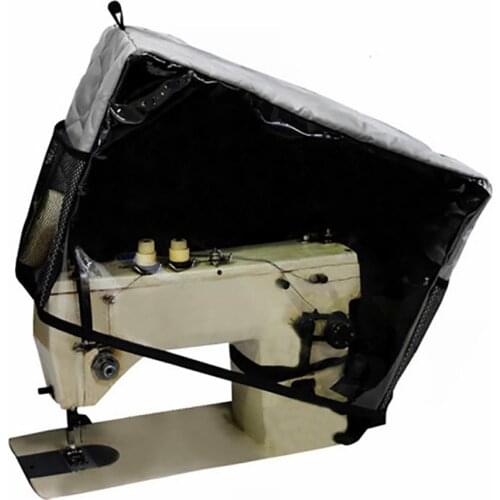 Sewing Machine Dust Cover With Pockets Portable Sewing Product Storage Bag Quilted Sun Shade Protective Cover For Home Supplies