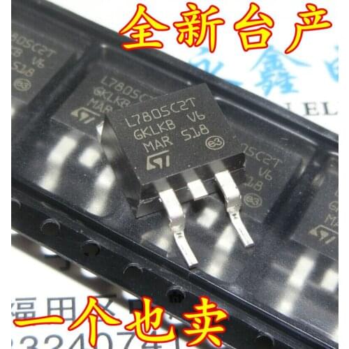 5/PC NEW Brand New Taiwan Production Patch TO-263 Three-Terminal Voltage Regulator L7805 L7805c2t