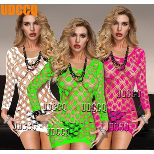 Hot sexy lingerie costumes pajamas underwear product erotic bodystocking lingerie porn babydoll strapless plaid Tights 8965