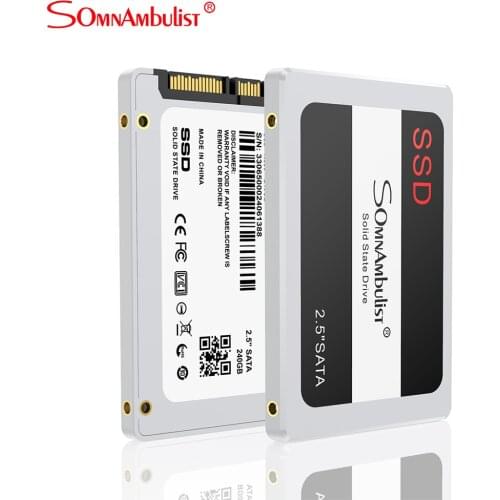 SOMNAMBULIST SSD 240GB 120GB 480GB 960GB SSD 2.5 Hard Drive Disk Disc Solid State Disks 2.5 " Internal SSD60GB 32GB