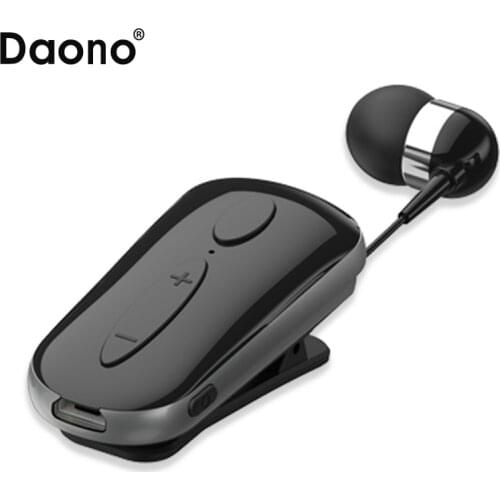 Call Vibration Sport Stereo Mini Clip on Bluetooth Headset Wireless bluetooth handsfree clip Earphone Headphone Clamp Collar