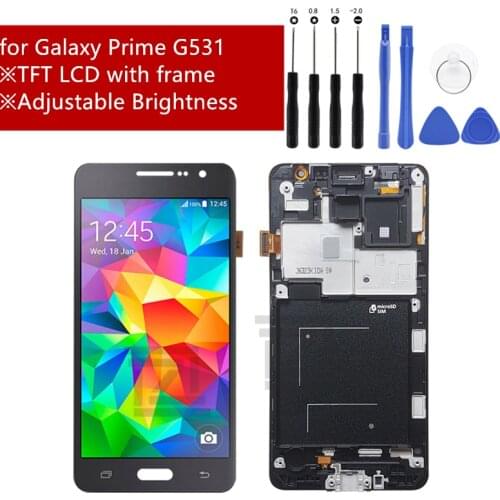 For Samsung GALAXY Grand Prime lcd g531f lcd display Touch Screen digitizer Assembly G531H G531 G531FZ with frame Repair Parts