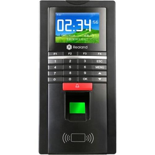 2.4 Inch 2000 User time attendance Finger Print Password ID Card Door Access Control