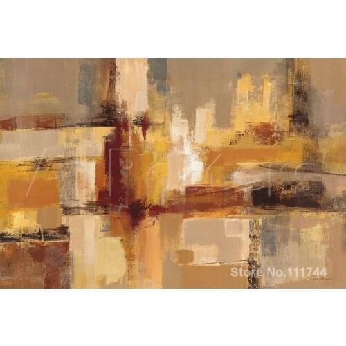 Canvas art abstract Sandcastles Silvia Vassileva Paintings home decor Handmade High quality