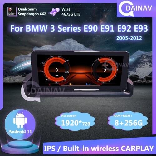 Android 11 256GB 2 din Car Stereo For BMW 3 Series E90 E91 E92 E93 2005-2012 Car Radio Autoradio Auto Audio GPS navigation