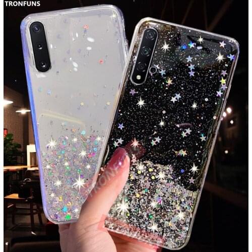 Glitter Bling Soft Case For Samsung Galaxy A50 A30 A10 A20 A40 A70 A30S A20E A9 A8 A7 J8 J4 J6 2018 S10 S8 S9 Note 10 Plus Cover