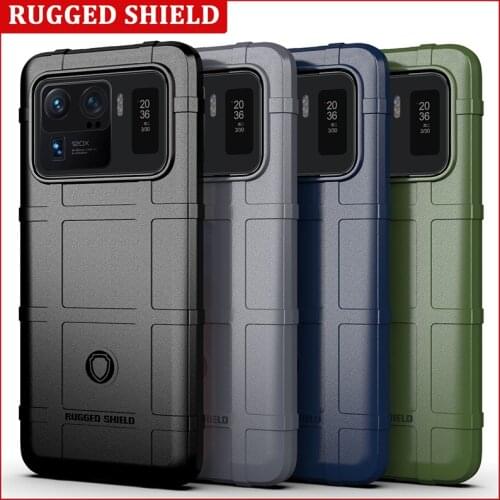 Case for Mi11 Ultra 5G Heavy Duty Armor Rugged Shield Shockproof Soft TPU Case for Xiaomi Mi 11 Ultra Pro