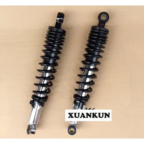 Longer Rear Fork Shock Absorber of CG125 Motorcycle after Retro-refitting