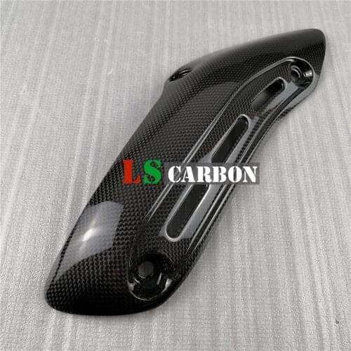 For Ducati Monster 821 Full Carbon Fiber Motorcycle Accessories Heat Shield Cover