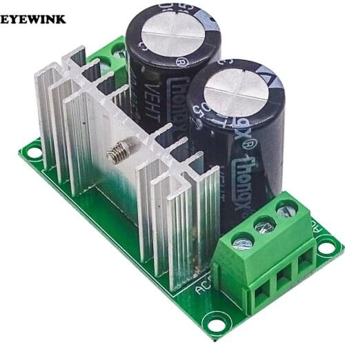 Dual power to single power rectifier filter board dual power transformer to single power board single power board 8A