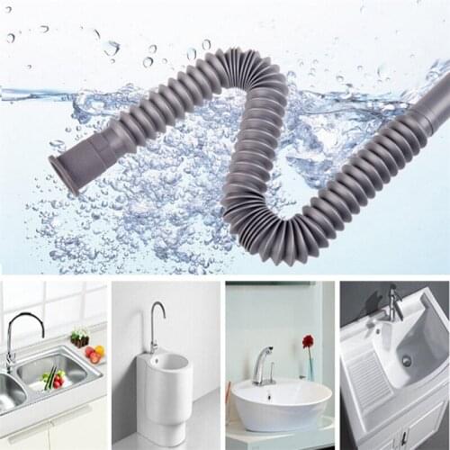 Flexible Water Pipe Wash Basin Drainage Pipes Lengthen Deodorant Prolong Water Pipes Plumbing Hoses