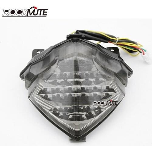 Motorcycle Integrated LED Rear Tail Light Brake Turn Signal Blinker Lamp Smoked For Yamaha YZF-R1 YZF R1 YZFR1 2004 2005 2006