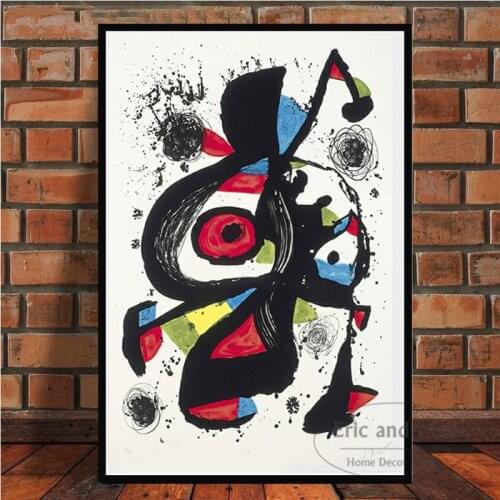 Joan Miro Famous Posters And Prints Modern Abstract Canvas Painting Wall Pictures For Living Room Decoration Home Decor Affiche