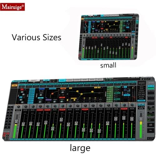 Mouse Pad XXL 800x300/900X400mm Keyboard Pad Audio Mixer Mixing Console DIY Custom Game Desk Mat Gaming PC Mousepad Large Pads