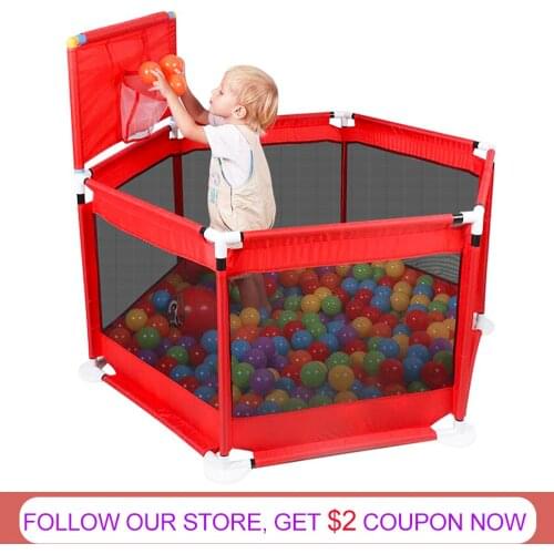 Playpen for Children Playpen Pool Balls Baby Playpen For 0-6 years Ball Pool for Baby Fence Kids Tent Baby Tent Balls Pool Tent