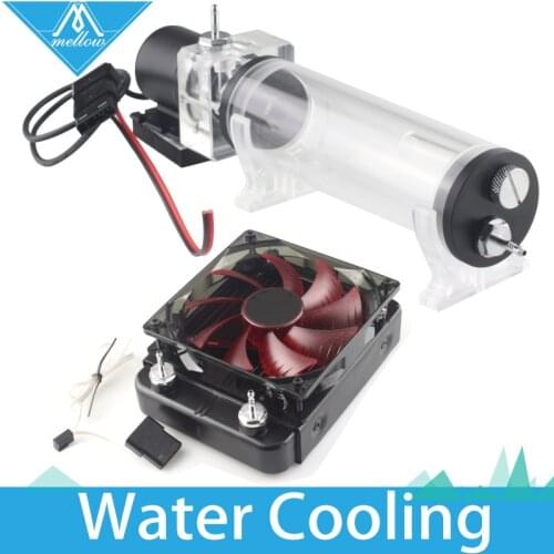 HOT!3D printer Upgrade KIT Titan AQUA Water Cooling Kit for E3D Hotend Titan Extruder for TEVO Cyclops+ and Chimera