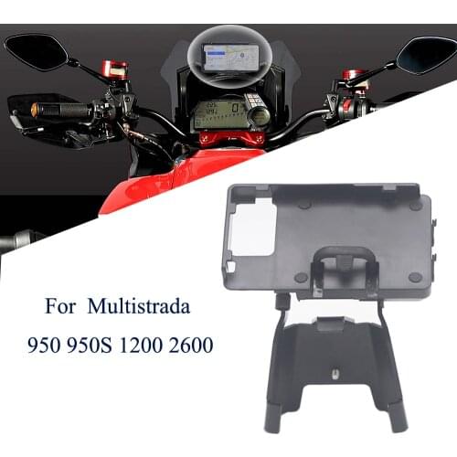 NEW Motorcycle For Ducati Multistrada 1200 950 950S 1260 1260GT Stand Holder Smartphone Phone GPS Navigation Plate Bracket