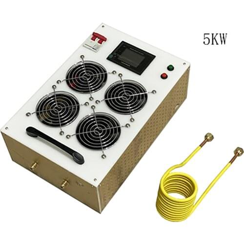 NEW 5000W High Frequency Induction Heater Induction Heating Machine Metal Smelting Furnace