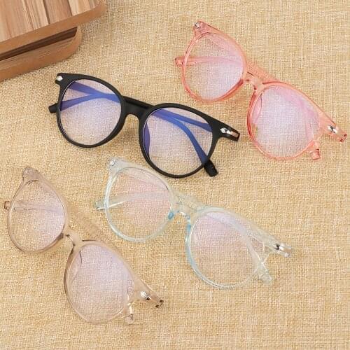 Women Men Fashion Anti Blue Rays Glasses Transparent Glasses Frame Flexible Portable Optical Glasses Computer Glasses