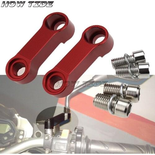 Applicable to Honda CB600F CB650F CB1000R CB1000F Motorcycle CNC Aluminum Rearview Mirror Bracket Elevator Extension Bracket