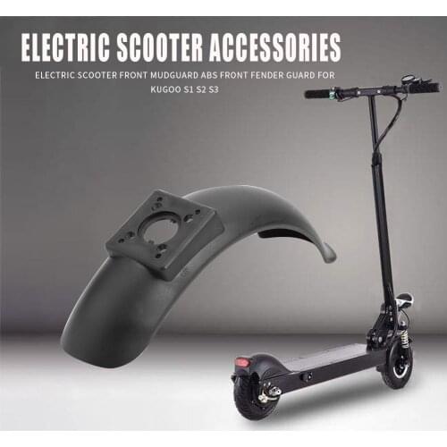 Durable Front Mudguard Delicate Texture Electric Scooter Parts Front Mudguard Skateboard Fender Guard for Kugoo S1 S2 S3