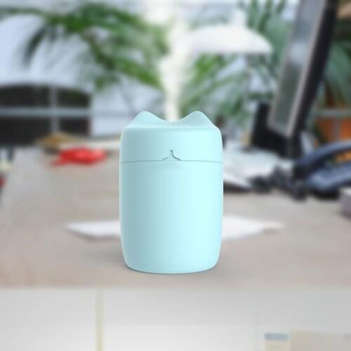 220ML Ultrasonic Air Humidifier Candle Romantic Soft Light USB Essential Oil Diffuser Car Purifier Aroma Anion Mist Maker 2020