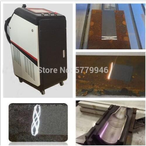 200/500 Watt High Performance Fiber Metal Laser Cleaning Machine for Metal Parts Rust Cleaning