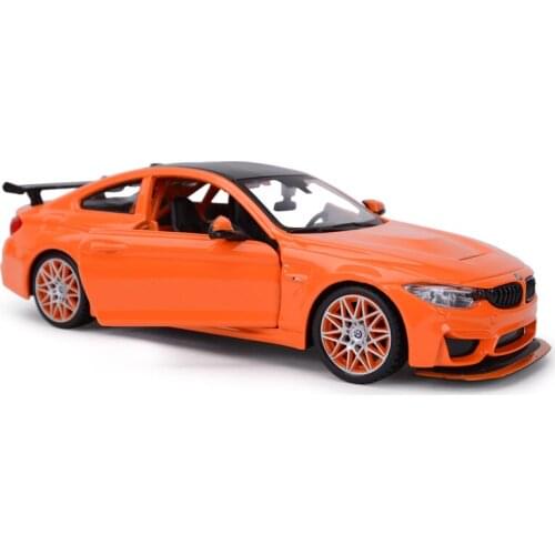 1:24 BMW M4 GTS Sports Car Static Die Cast Vehicles Collectible Model Car Toys