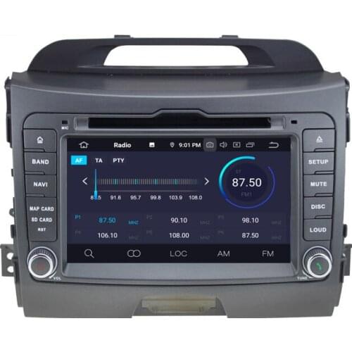 7" Octa-Core Android 10.0 OS Car DVD Multimedia Navigation GPS Radio System Player for Kia Sportage (SL) / Sportage R 2010-2016