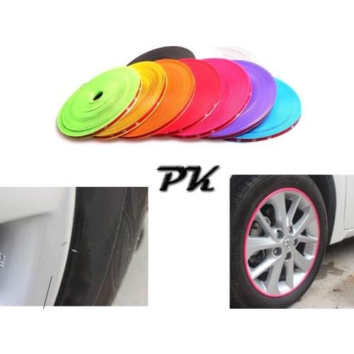 8Meter DIY New car styling Rim care car & motor wheel rim care covers rim protector Labor saving car protection