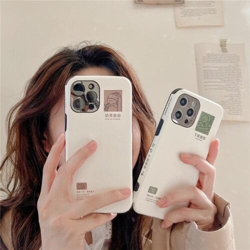 PINZHENG Creative Pattern Mobile Phone Case For iPhone 7 8 Plus Soft Silicone Protective Cover For X XS XR 11 12 Pro Max Cases